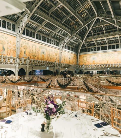 PCW 2025 gala dinner under the Grande Halle frescoes